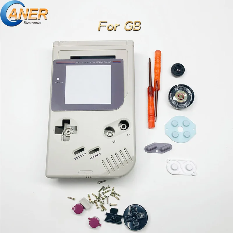 Чехол для игровой консоли Ganer Gameboy чехол-накладка на ГБ кнопки динамик резиновые