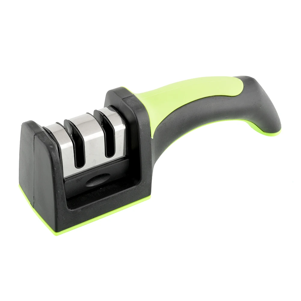 2в1 2 ступени кухонный нож заточка для ножниц база камень инструмент|Точилки| |