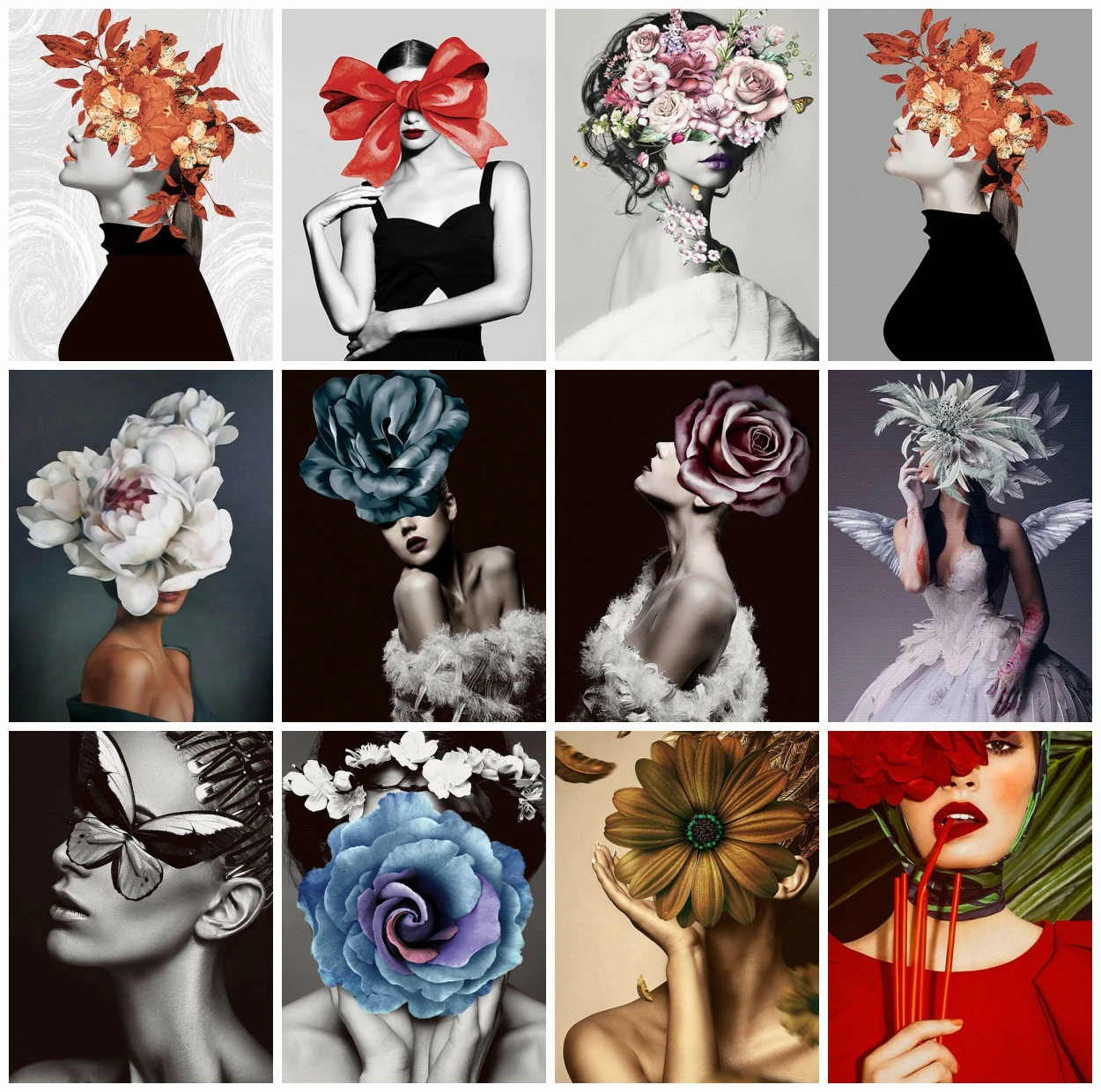 Набор для рисования по номерам на холсте Девушка|Картины номерам| |