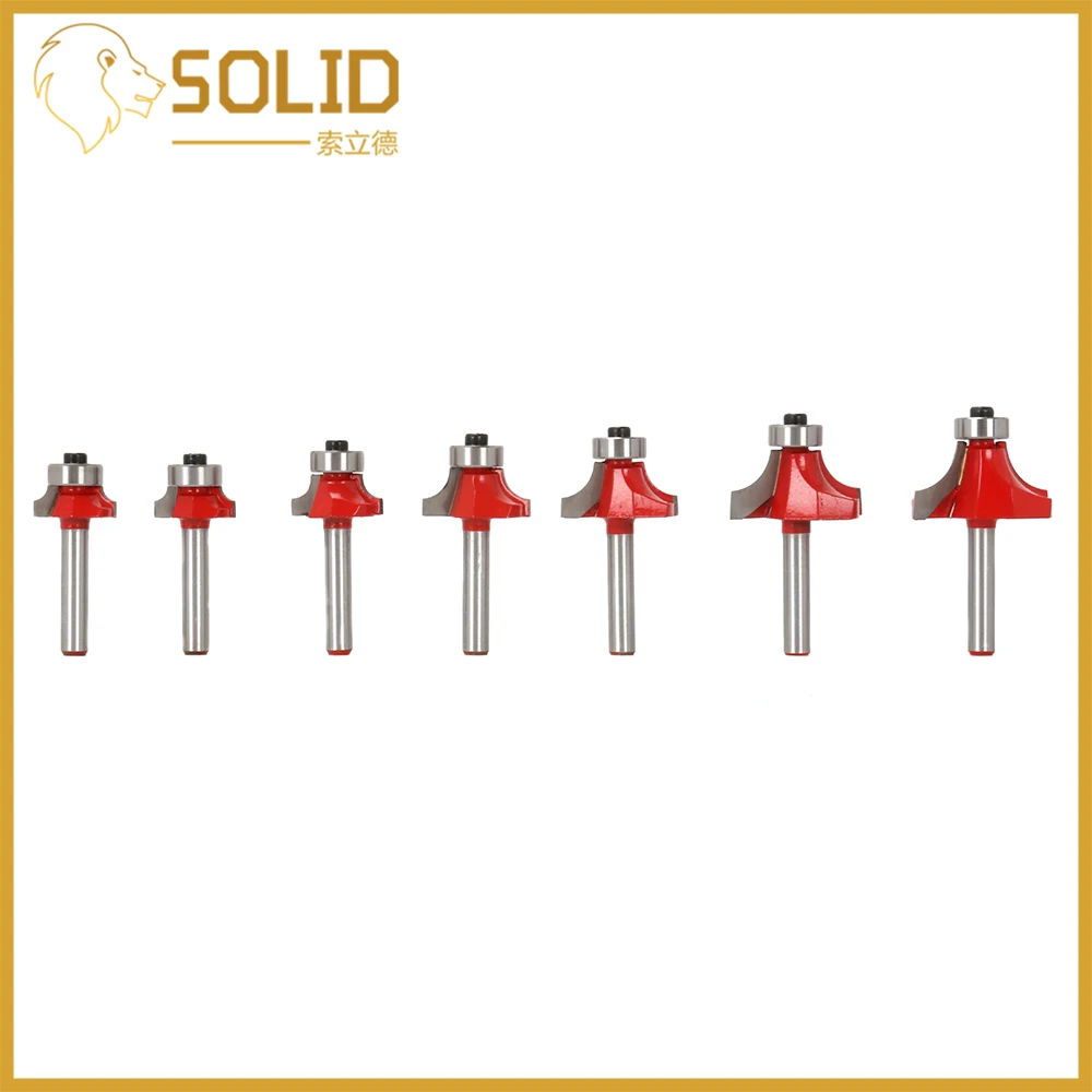 Фреза с хвостовиком 1/4 дюйма сверло для деревообработки Фрезерный резак дерева