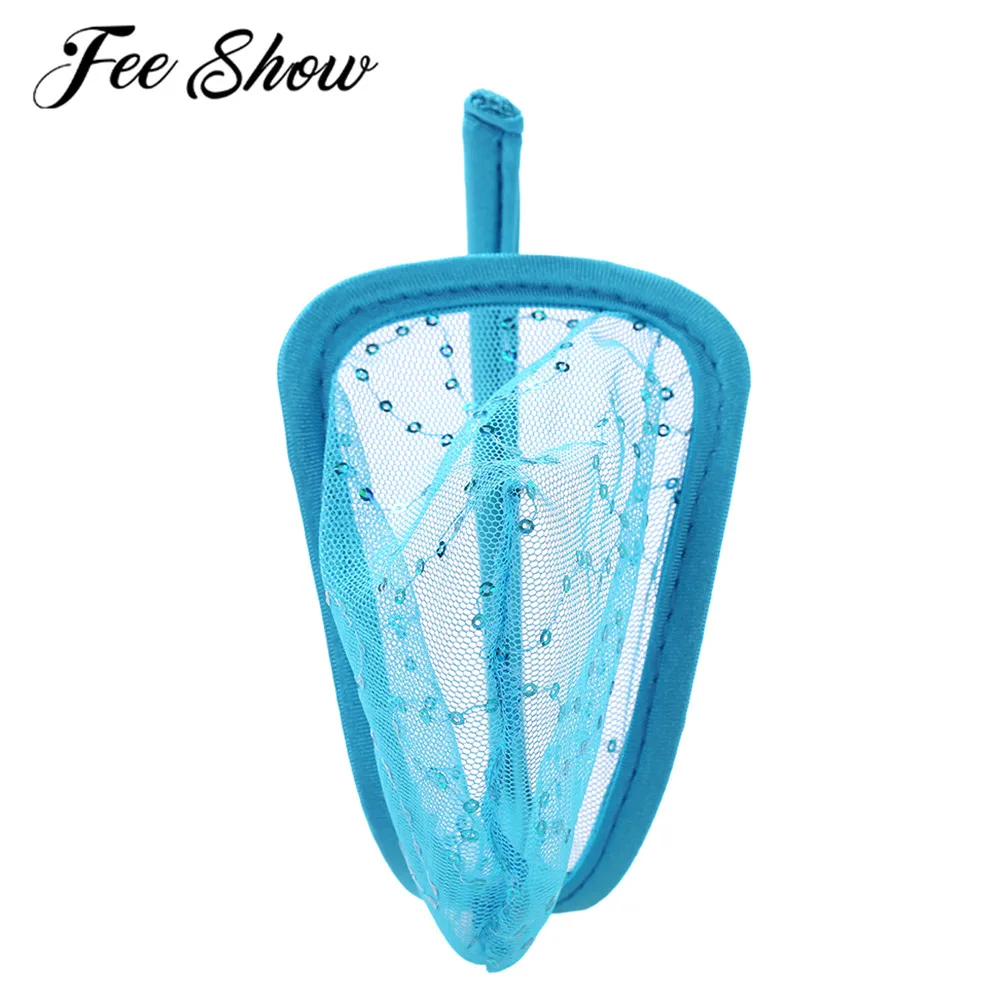 Мужское нижнее белье мини с стринги мужское мужские прозрачные сетчатые Трусики