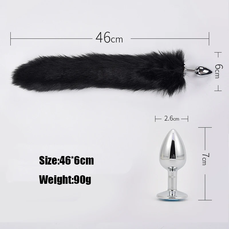 

Stainless Steel Sexy Fox Tail Cosplay Accessorie Shooting Sexy Long Tail Japanese Soft Girl Sexy Shorts For Women