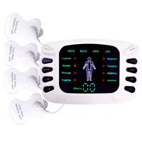 electronic pulse massager tens ems machine massager electrical nerve muscle stimulator low frequency physiotherapy device