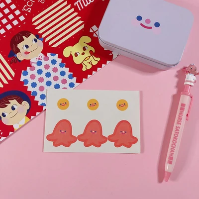 Kawaii Bear Pink Peach Decoration Sticker DIY Scrapbooking Label Diary Album Sticker Escolar Toy Sticker Cute Stationery - Цвет: C