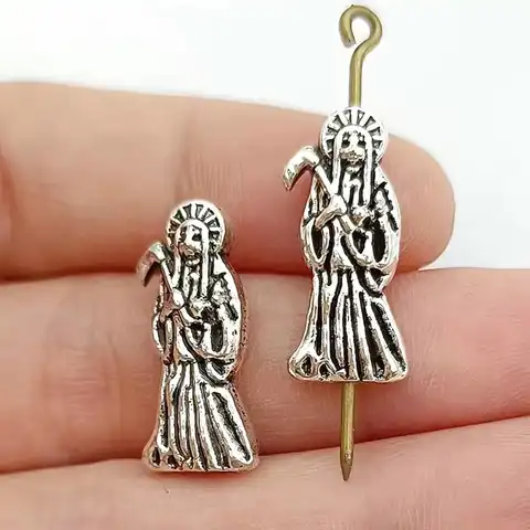 10 pcs, 20x10 mm, antique silver handle, accessories for jewelry