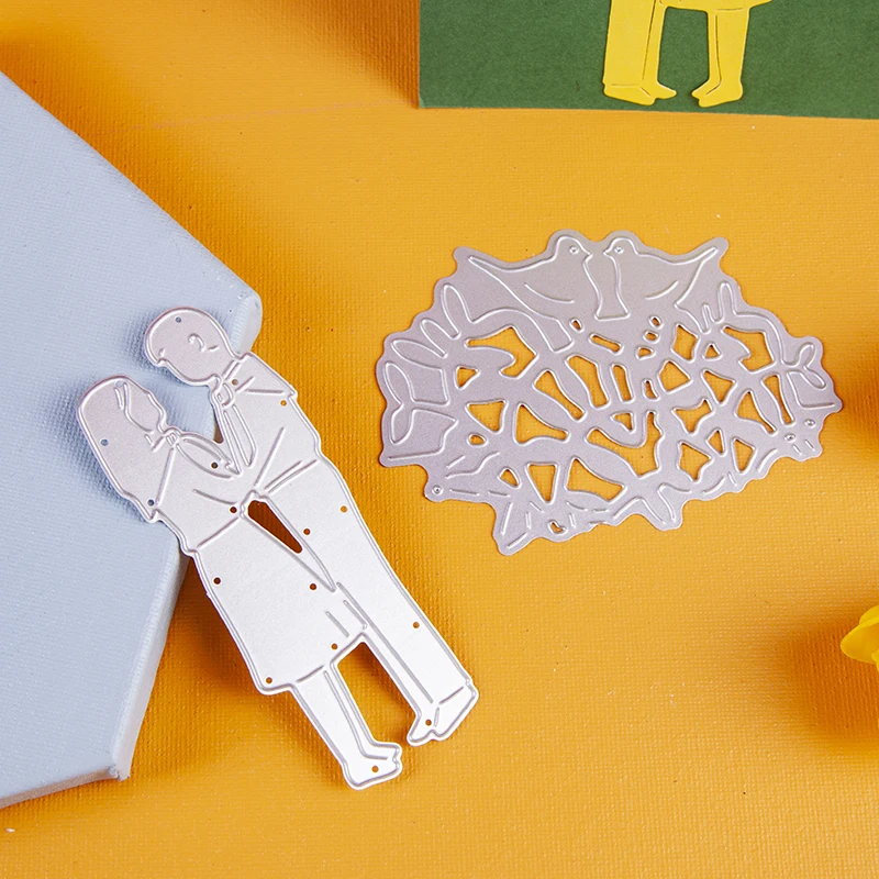 Металлические режущие штампы для мужчин и женщин декоративные формы