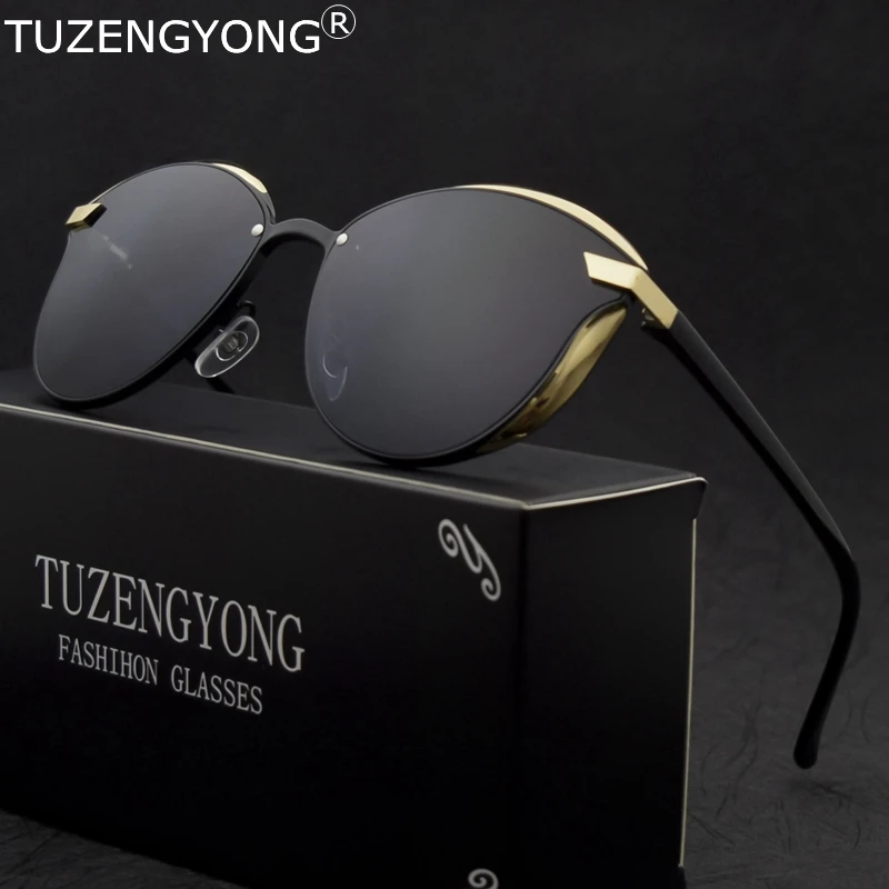Женские солнцезащитные поляризационные очки TUZENGYONG с цветными линзами цвет в