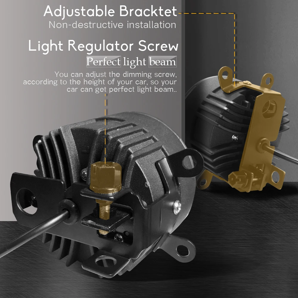 Автомобильный H11 светодиодный противотуманный фонарь светильник 5000LM головной