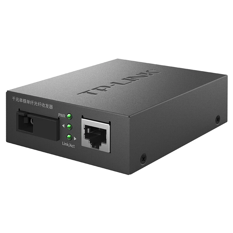 TP Link TL FC311A 3 + FC314B однорежимный одноволоконный гигабитный волоконный трансивер SC 1
