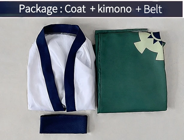 Костюм для косплея пальто + кимоно пояс парик Хэллоуина C143M300 | Тематическая