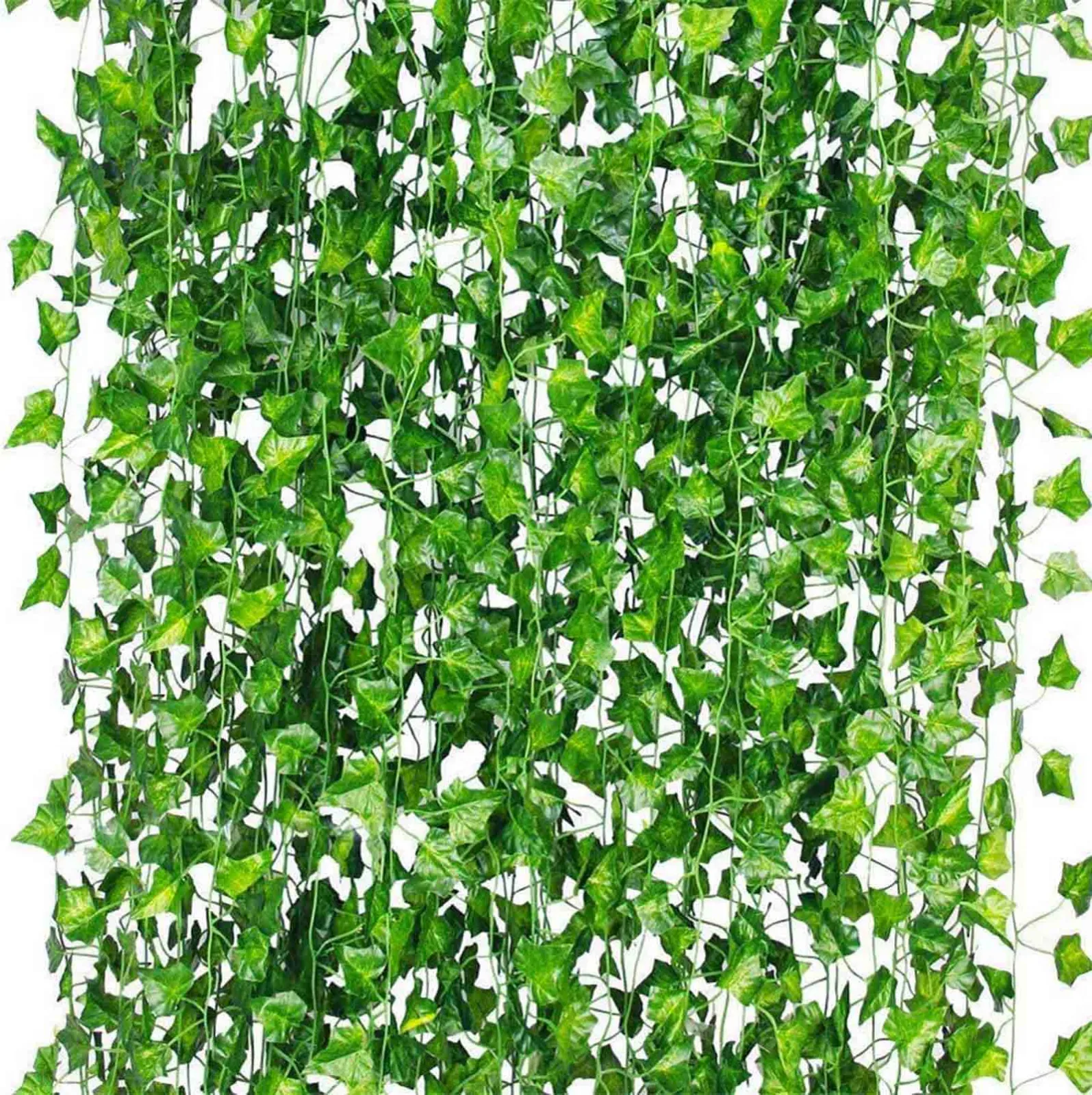 

12 Strands 86 Ft Hanging Plant Creepers Leaf Vines Decoration Artificial Lianas Fake Lvy Garland Wedding Party Room Garden Decor