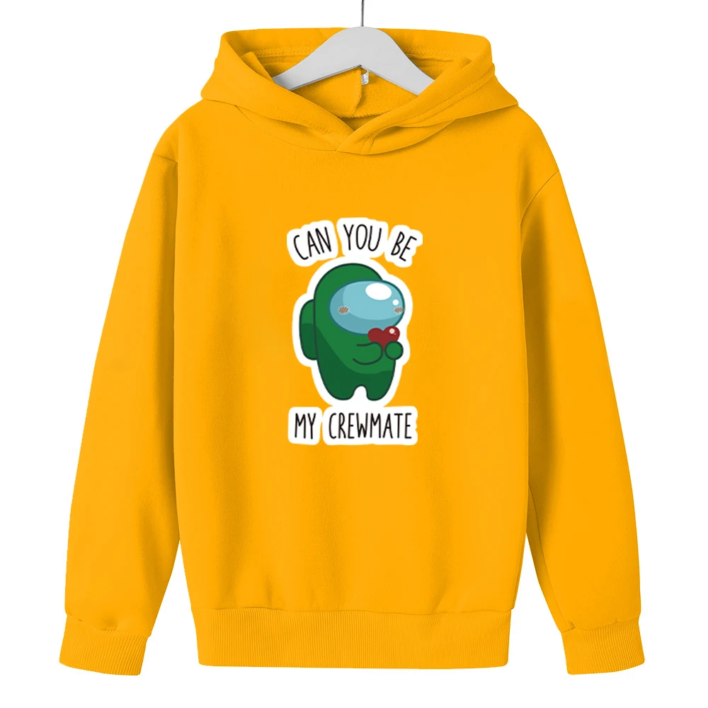 

Spring And Autumn Boys and Girls long Sleeve 3D Printing [Sweater] New Cartoon Fun Children's Wear Top And Hoodie Among Us