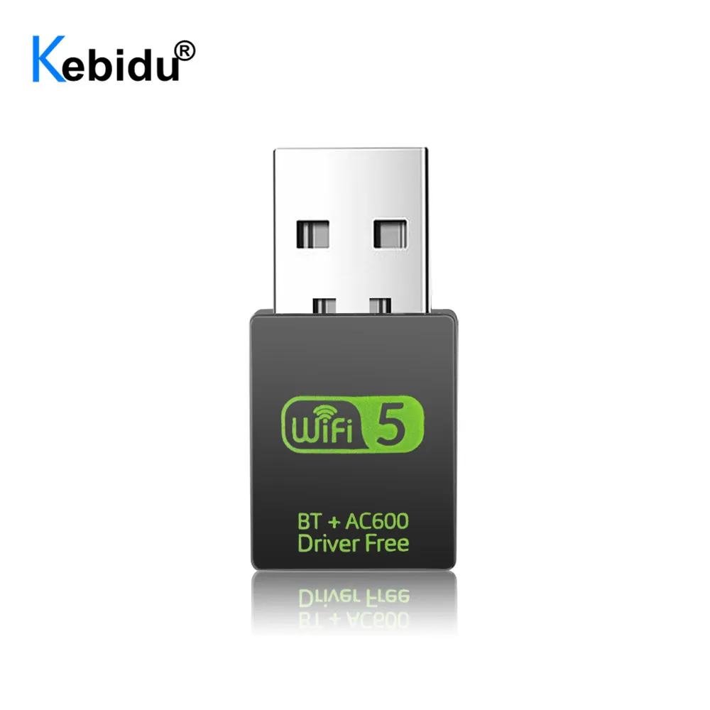 

Wireless Bluetooth WiFi Adapter 600Mbps USB WiFi Adapter Receiver 2.4G Bluetooth V4.0 Network Card Transmitter IEEE 802.11b/g/n