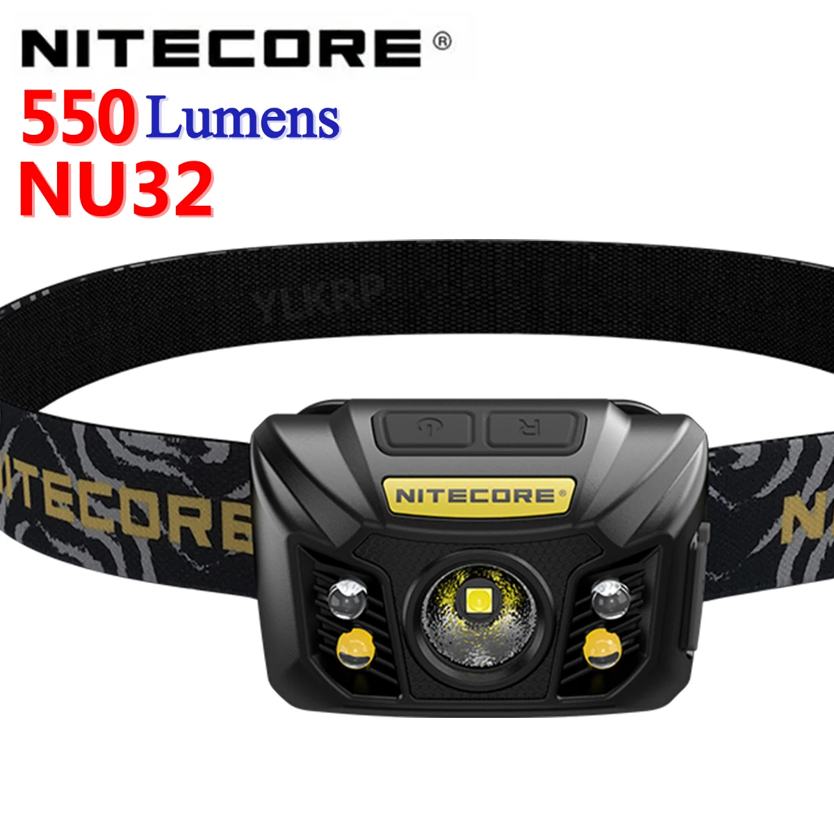 NITECORE NU32 550 люмен USB Перезаряжаемый легкий фары со встроенной батареи используется
