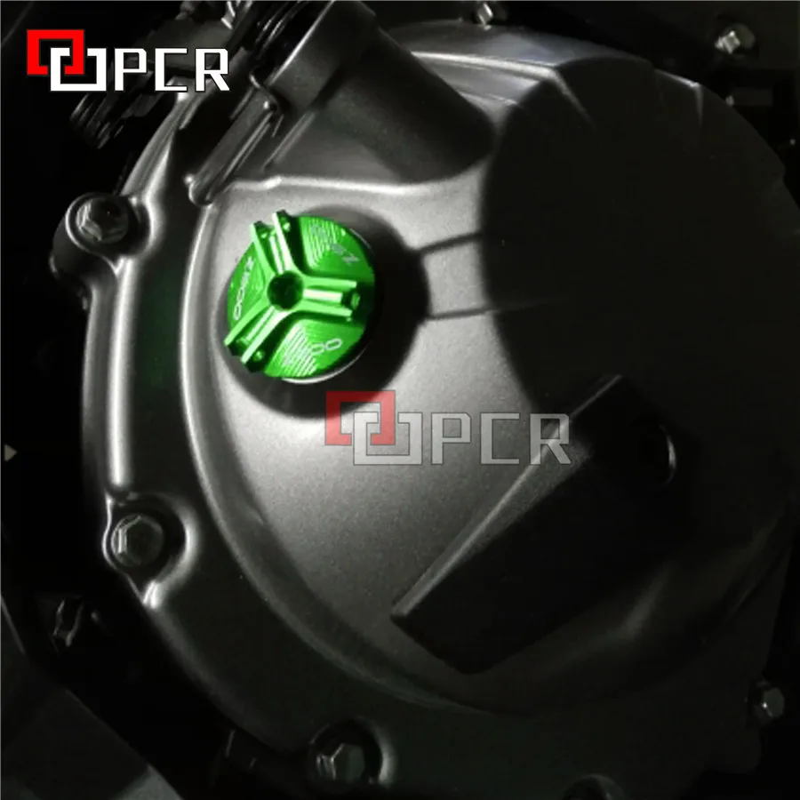 Аксессуары для мотоциклов Kawasaki Z900 Z 900 2017 2018 2019 CNC Магнитная пробка слива масла