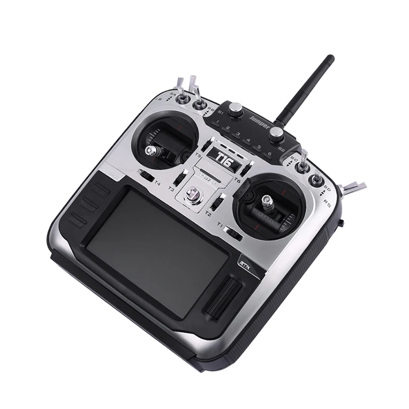 T16 Pro Mode 2 Jumper T16 Pro/T16 Plus Hall Gimbal с открытым исходным кодом многосетольный радиопередатчик JP4-in-1 радиочастотным модулем 2,4G 16CH 4," lcd - Цвет: T16 Pro Mode 2