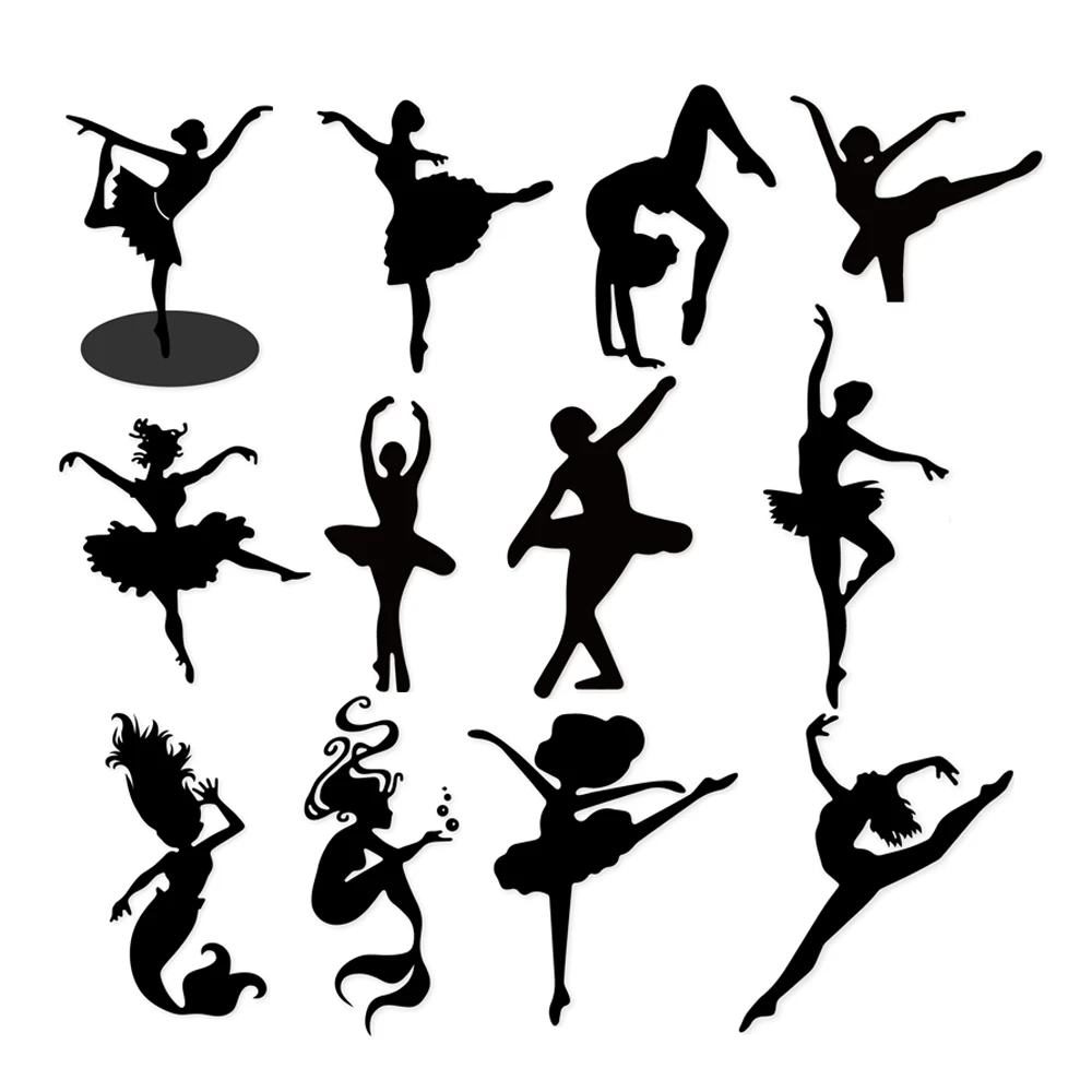 Металлические штампы трафареты для сделай сам Скрапбукинг/фотоальбом девочка