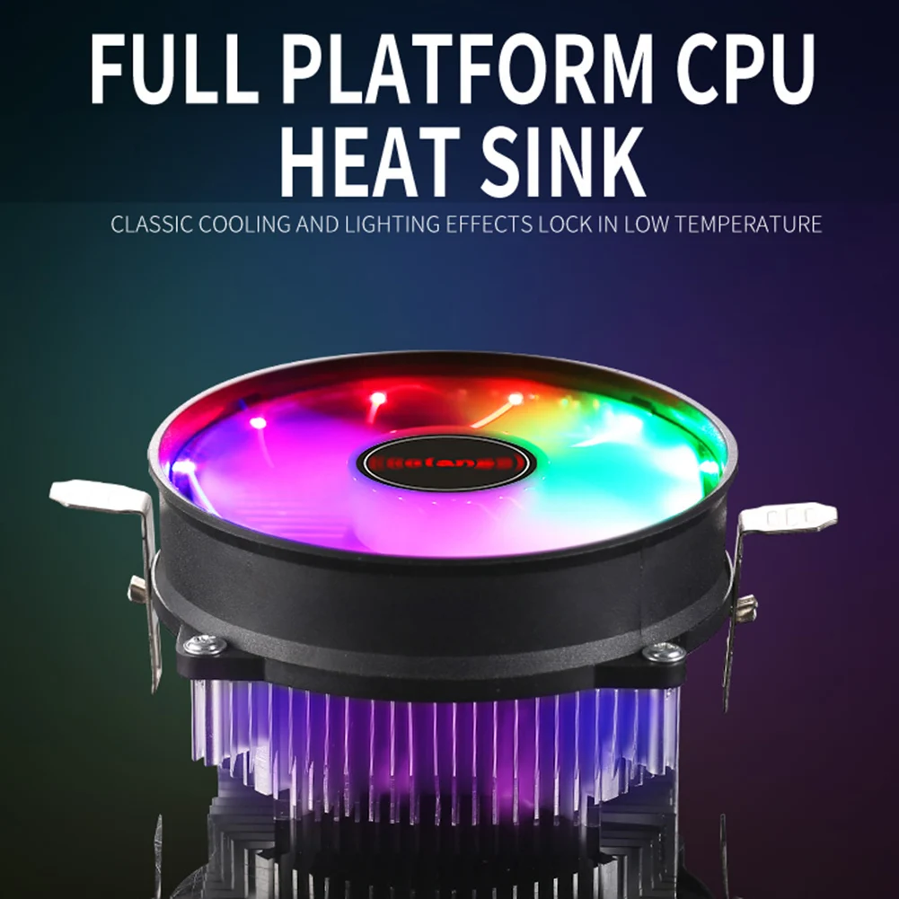 Кулер для процессора Lanshuo с гидравлическим подшипником однородный кулер Intel/AMD/X79
