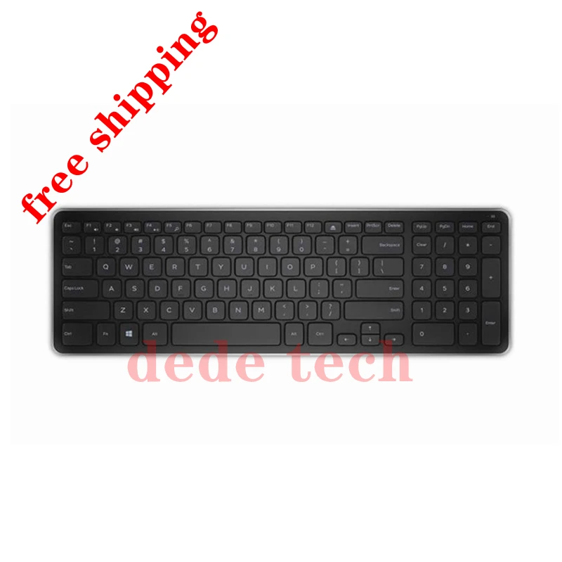 Новинка для Dell KM714 беспроводная клавиатура и мышь Combo KM714-BK-US 5HT18 | Компьютеры офис