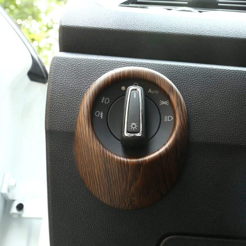 CARMANGO для Фольксваген T ROC 2018 2019 автомобильный Стайлинг переключатель фар рамка