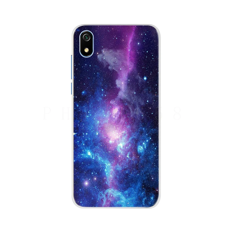 Dành Cho Xiaomi Redmi 7A Ốp Lưng Siilicone Mềm Mại Ốp Lưng TPU Cho Xiaomi Redmi 7A 7 Một Redmi7A Ốp Điện Thoại 5.45 ''Hình Mèo Dễ Thương Bao Ốp Lưng xiaomi leather case