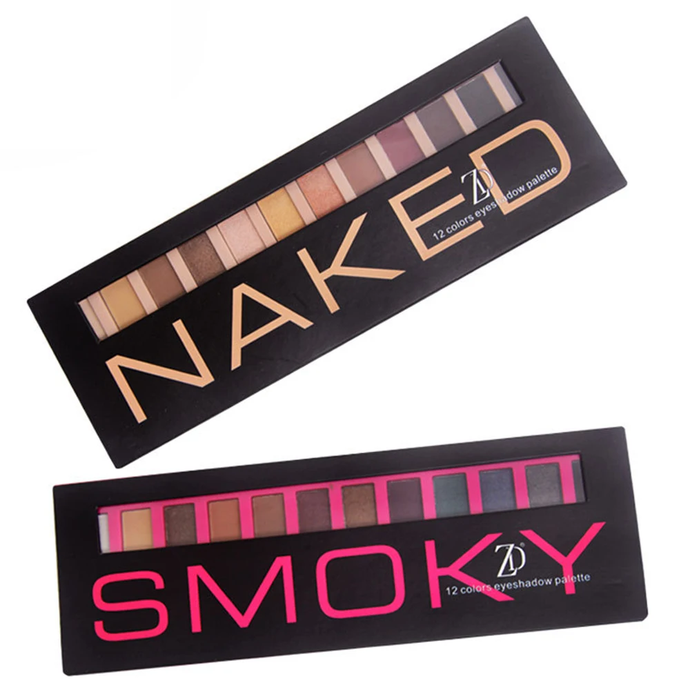 Givenone телесный 12 цветов матовый мерцающий водонепроницаемый бренд теней для век