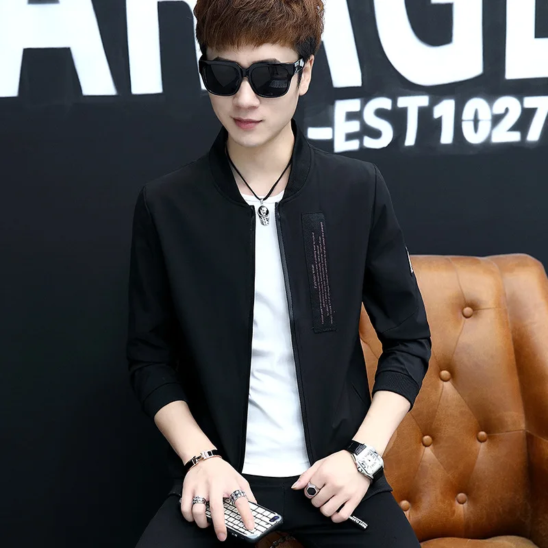 

Men's jacket spring and autumn thin casual men's jacket Korean men's spring and autumn fashion jacket VD0392