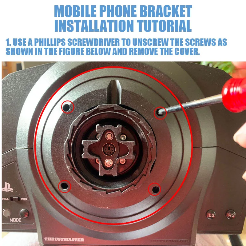 2021 simagic racing dashboard mobile phone holder t300rs game bracket black anti slip soporte cellphone support black free global shipping