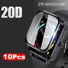10 шт 20D полное покрытие мягкая защитная пленка для ZTE Watch Live Global Smart Watch защита экрана (не стекло