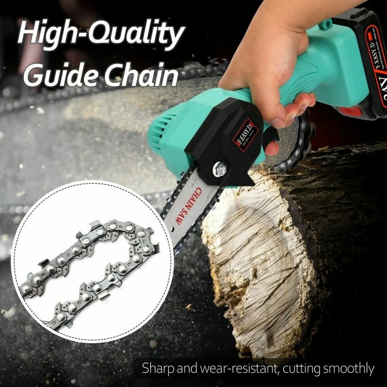 6 Inch Chainsaw Replacement Chains For Mini Electric Chain Saw Wood Cutter