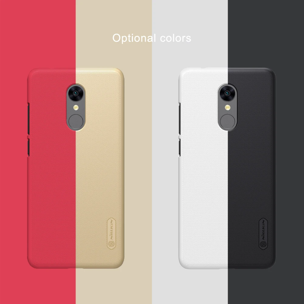 Для Xiaomi redmi 5 чехол для redmi5 redmi 5 матовый чехол Nillkin твердый пластиковый чехол на заднюю панель с подарком