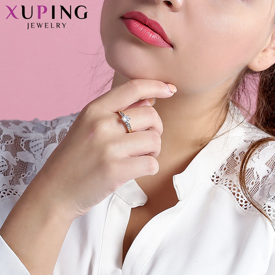 Xuping Jewelry Fashion High Quality Classical Charming Love Ring for Men Women Valentine's Day Wedding Gifts 12888 images - 6