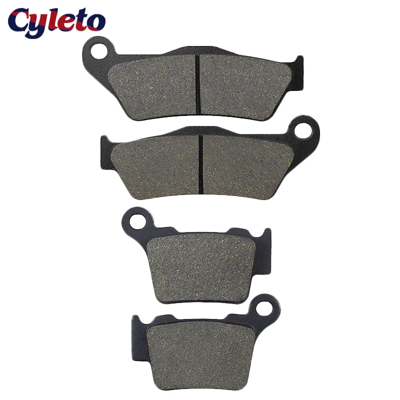 

Motorcycle Front Rear Brake Pads for SX SXF XC XCW EXC 250 300 TPI 125 150 200 350 450 EXCF XCRW 400 500 525 530 625 03-2020