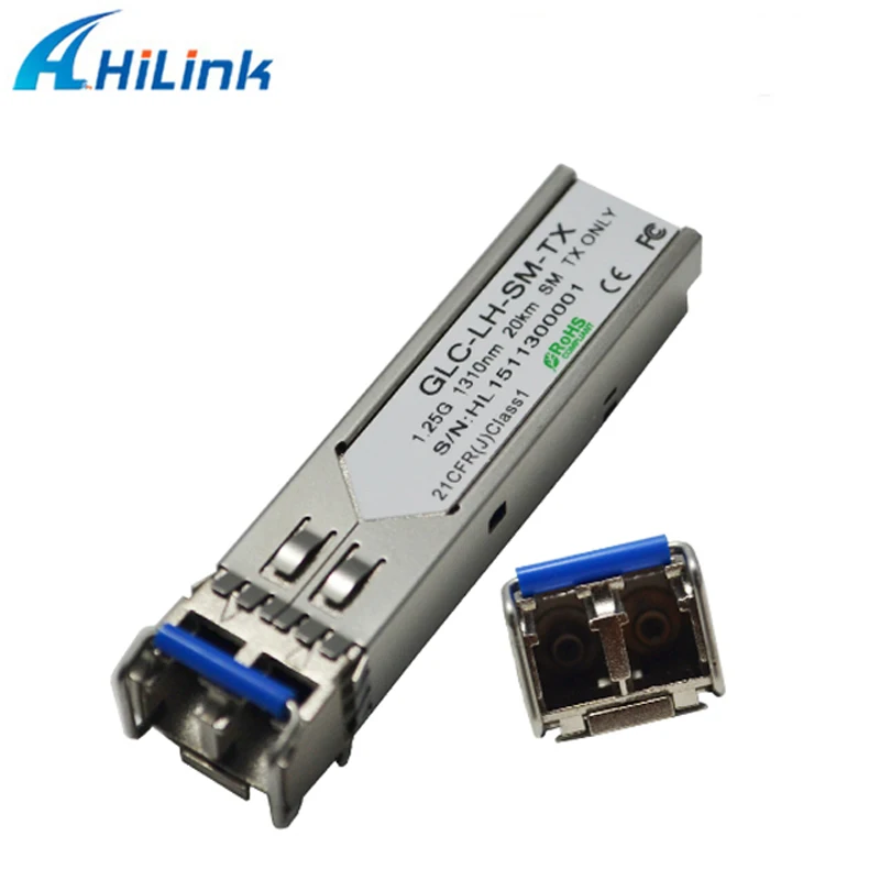 Hilink 2 шт./лот 1 25G SFP LH/LX 1310nm 20 км оптический модуль Tranceiver GLC LH SMD sfp|sfp module|sfp optical modulemodule