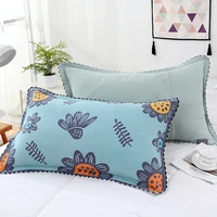 new pillowcase pair home simple fresh candy color adult bedding pillow covers anime pillow case