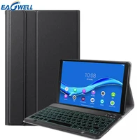 for lenovo tab m10 fhd plus 10 3 inch tb x606f tb x606x tablet magnetic cover wireless bluetooth keyboard leather stand case