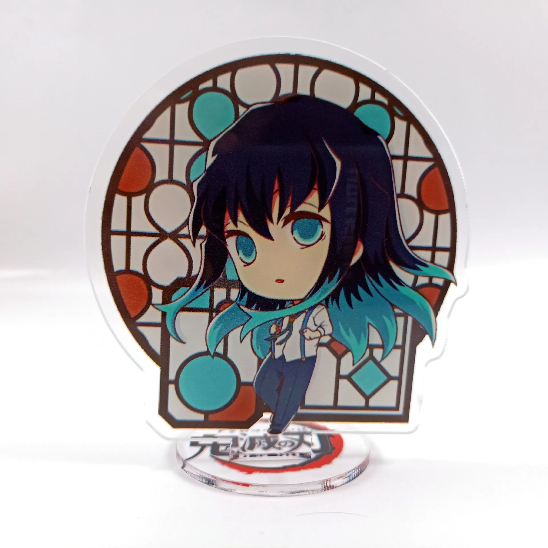 

New Hot Anime Demon Slayer Kimetsu No Yaiba Stand Card Computer Desktop Decoration Givegift Christmas Friend Stand Card Model