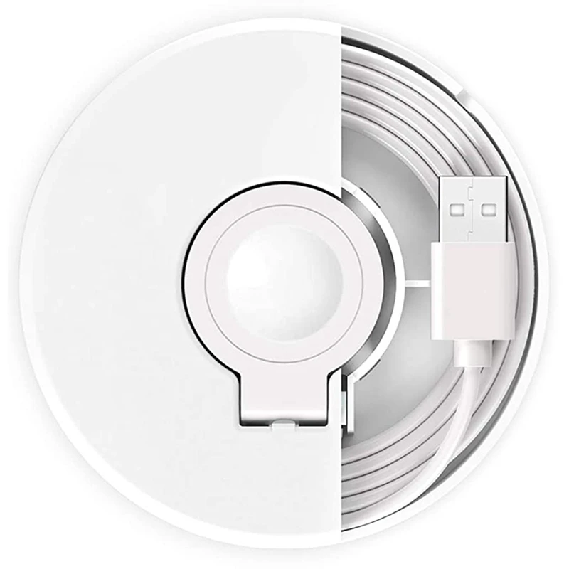 

Зарядная подставка для Apple Watch, подставка для часов с изменяющимся кабелем, магнитная Беспроводная зарядная док-станция