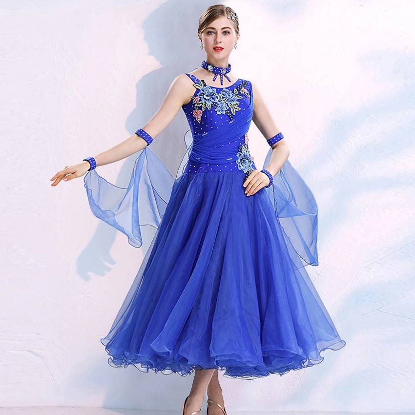 Платье для бальных танцев стандартные танцевальные платья костюм соревнований