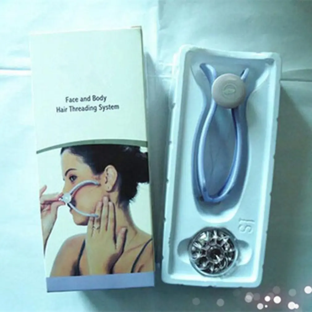 Женский Пластиковый хлопок современный эпилятор для удаления волос на лице