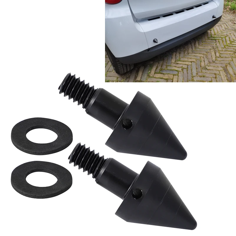 Для Mercedes Benz Smart 451 450 для двух автомобильных задних бамперов шипов защиты от