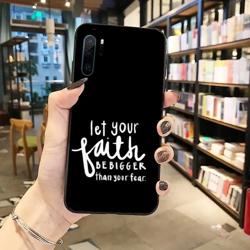 

Faith Christian Religious Jesus Phone Case Funda For Huawei P9 P10 P20 P30 Lite 2016 2017 2019 plus pro P smart