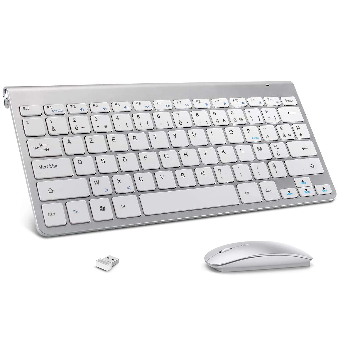 Клавиатура AZERTY с французской раскладкой беспроводная клавиатура мышь