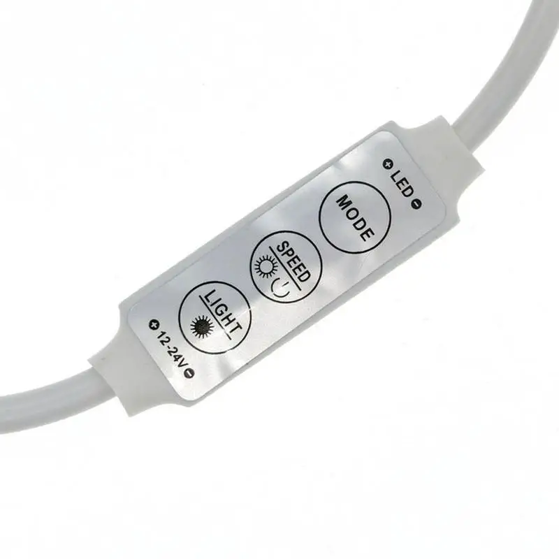 

Single Color Led Controller with Led Remote Dimmer Dc5-24V for 5050 3528 2835 Single Color Led Strip