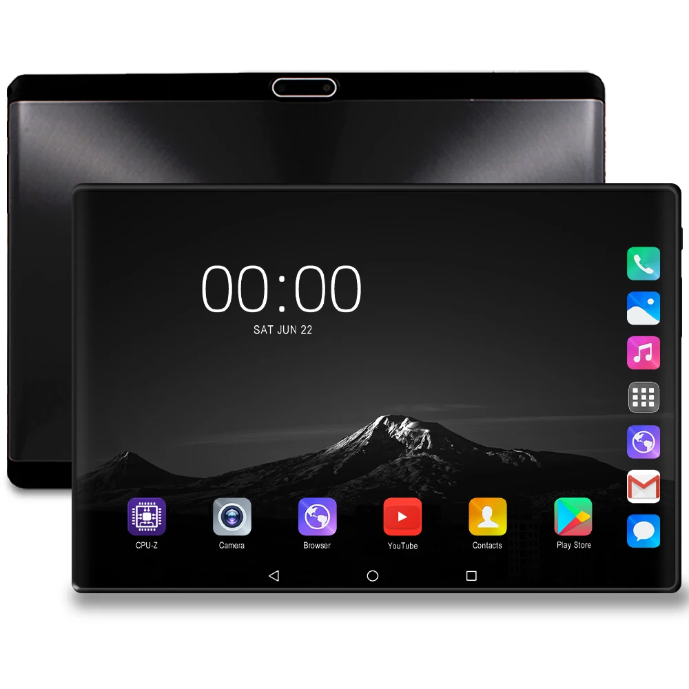 2020 глобальных 10 дюймов планшетный ПК 6 ГБ Оперативная память 128 Гб Встроенная 1280*800