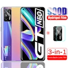 Для realme gt g t neo gt neo hd защита для экрана от царапин Передняя Задняя Защитная пленка для камеры стекло для note 6,43 