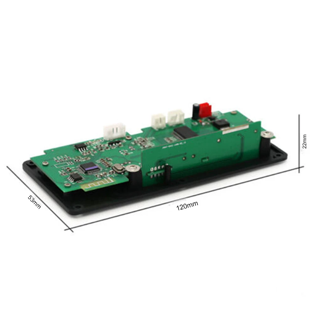 Пульт дистанционного управления USB MP3-плеер карта цифровой Aux модуль небольшой FM аксессуары плата bluetooth светодиодный аудио декодер