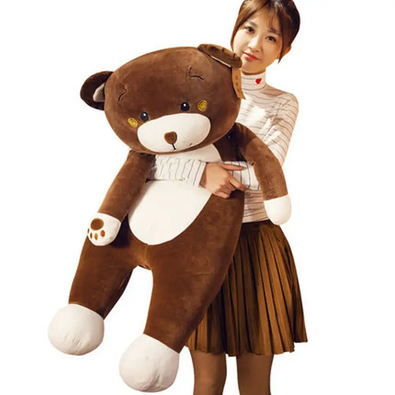 100 см Новый черный кошачьи подушки мягкие животные диванную подушку плюшевые