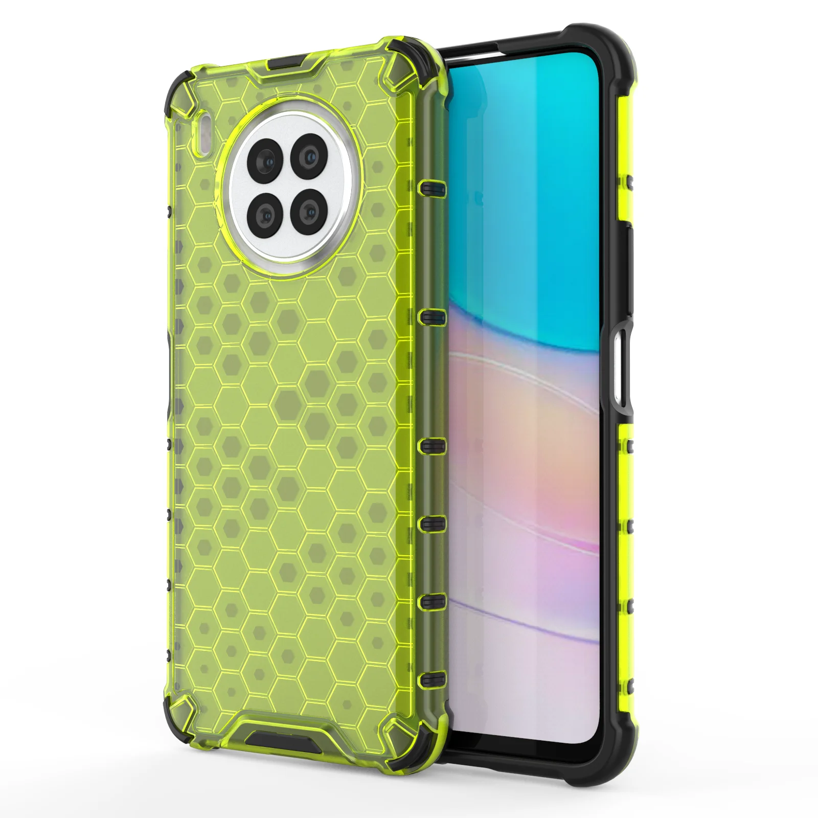 

Для Huawei Nova 8i 8 SE Pro 5T Гибридный Прочный прозрачный армированный ПК + ТПУ противоударный чехол для Nova 8SE 8Pro матовый прозрачный чехол