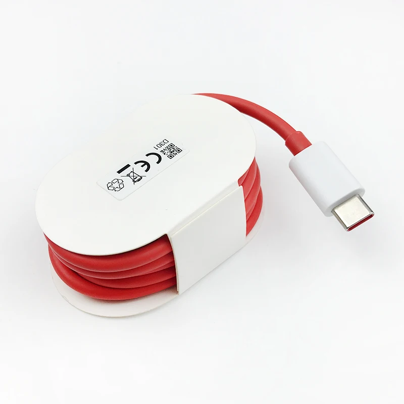 100cm warp cable Oneplus 7t Pro Warp зарядный кабель 6A snel opladen кабель usb c для синхронизации oneplus 7 7t pro 6 6T 5 5t 3t мобильный телефон - Цвет: 100cm warp cable